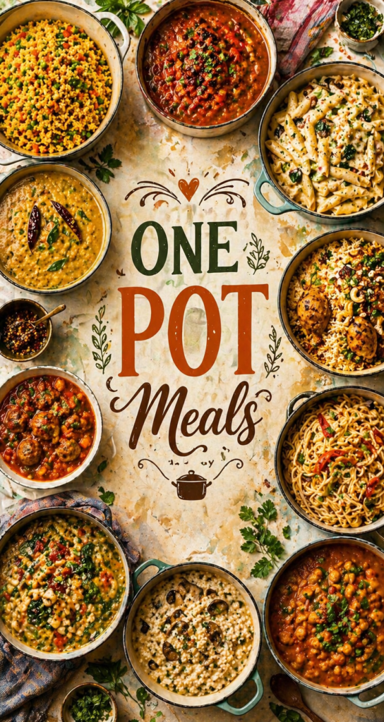 One pot meals by Rannasquare