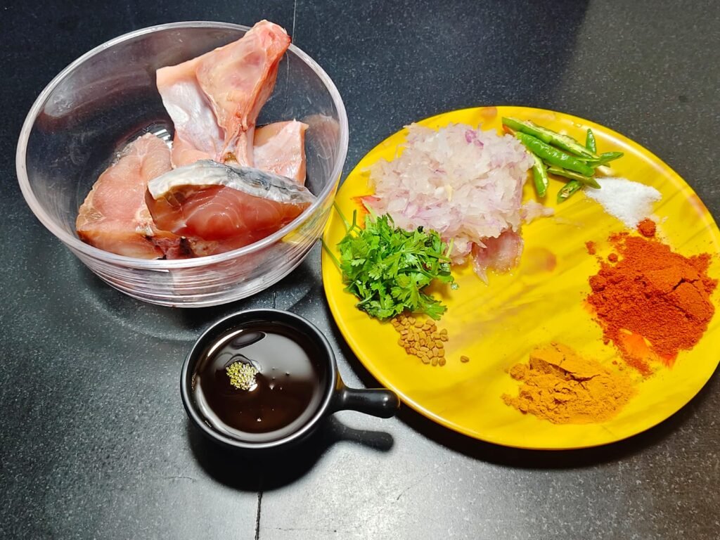 katla macher masala-fry ingredients