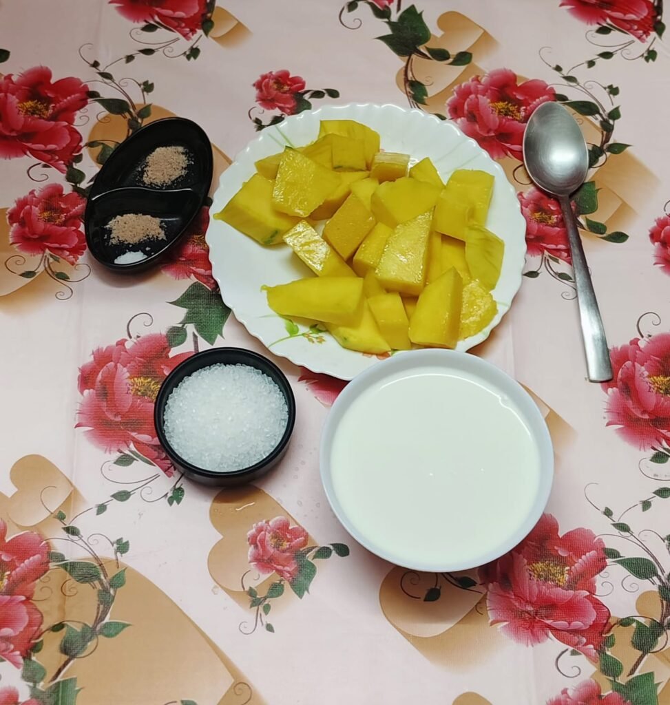 mango milkshake ingredients